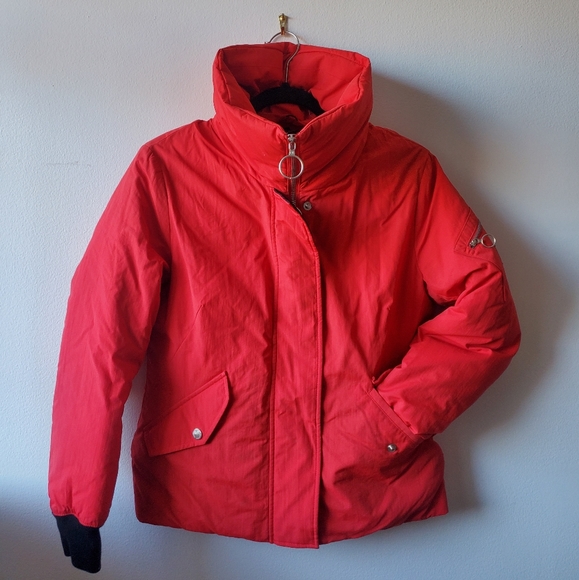 Belstaff Goosedown Mini Parka w/Coyote Collar - Picture 8 of 11